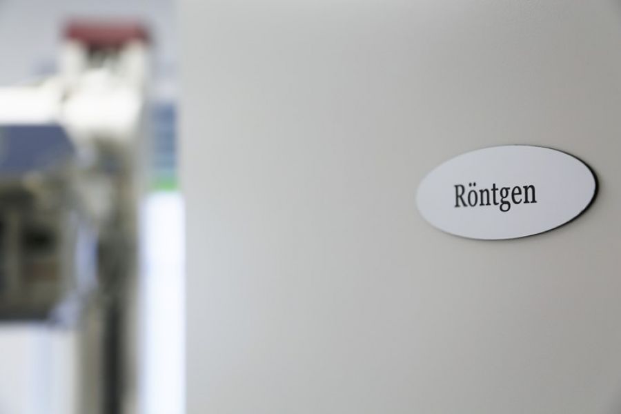 Röntgenraum am Andrologie-Standort Mannheim